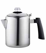 Cook N Home 8 Cup Stainless Steel Stovetop Coffee Percolator Pot Kettle Tea