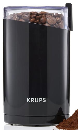 KRUPS Electric Spice and Coffee Grinder with Stainless Steel Blades